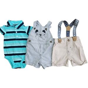 Baby Boy Preppy Outfit‎ Nautical Bundle 3-6m Carters